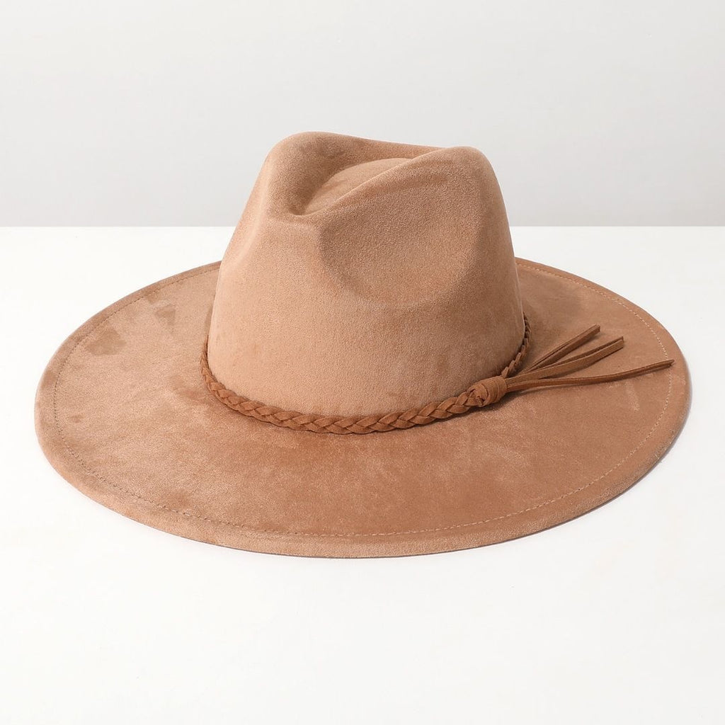 Suede Fedora Hats