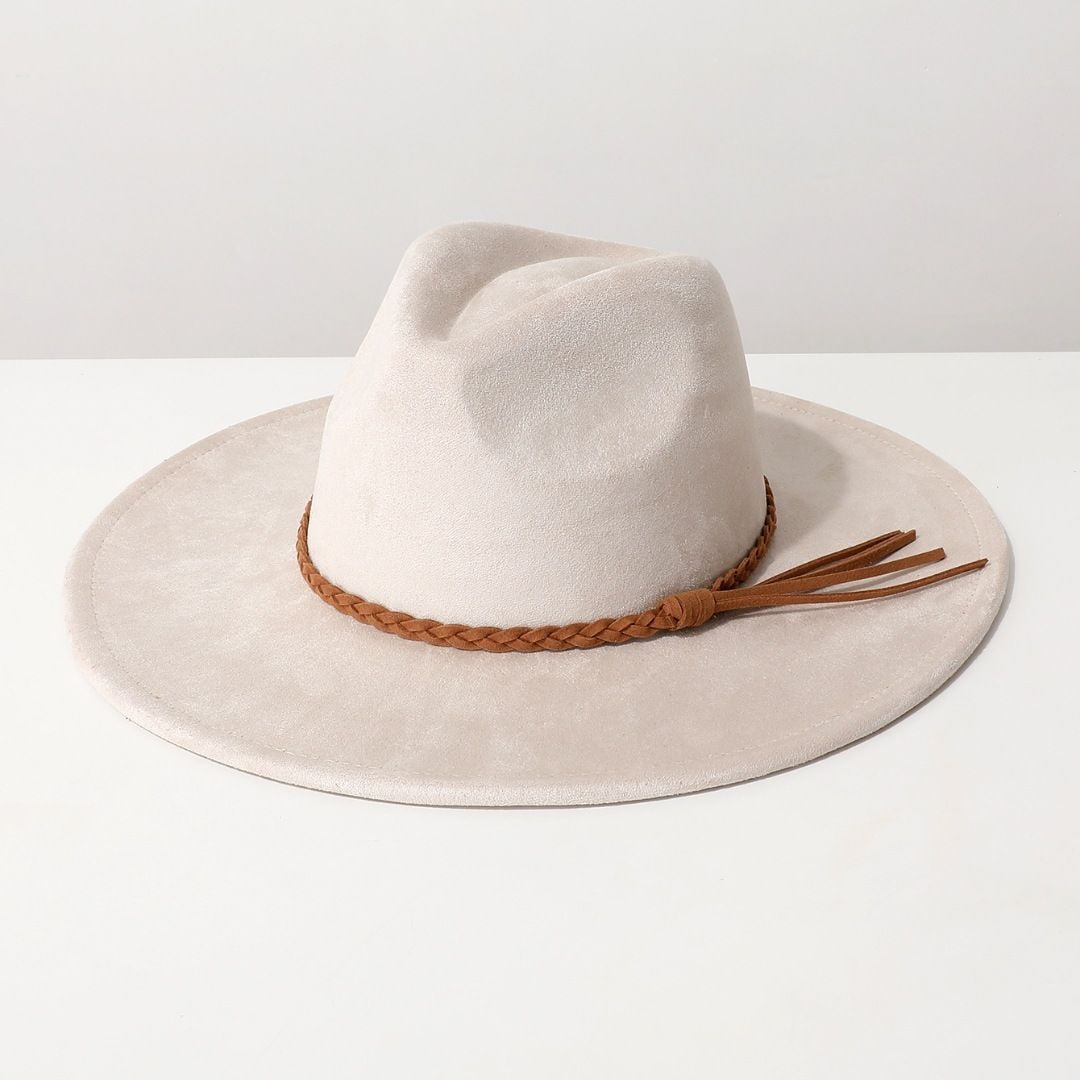 Suede Fedora Hats