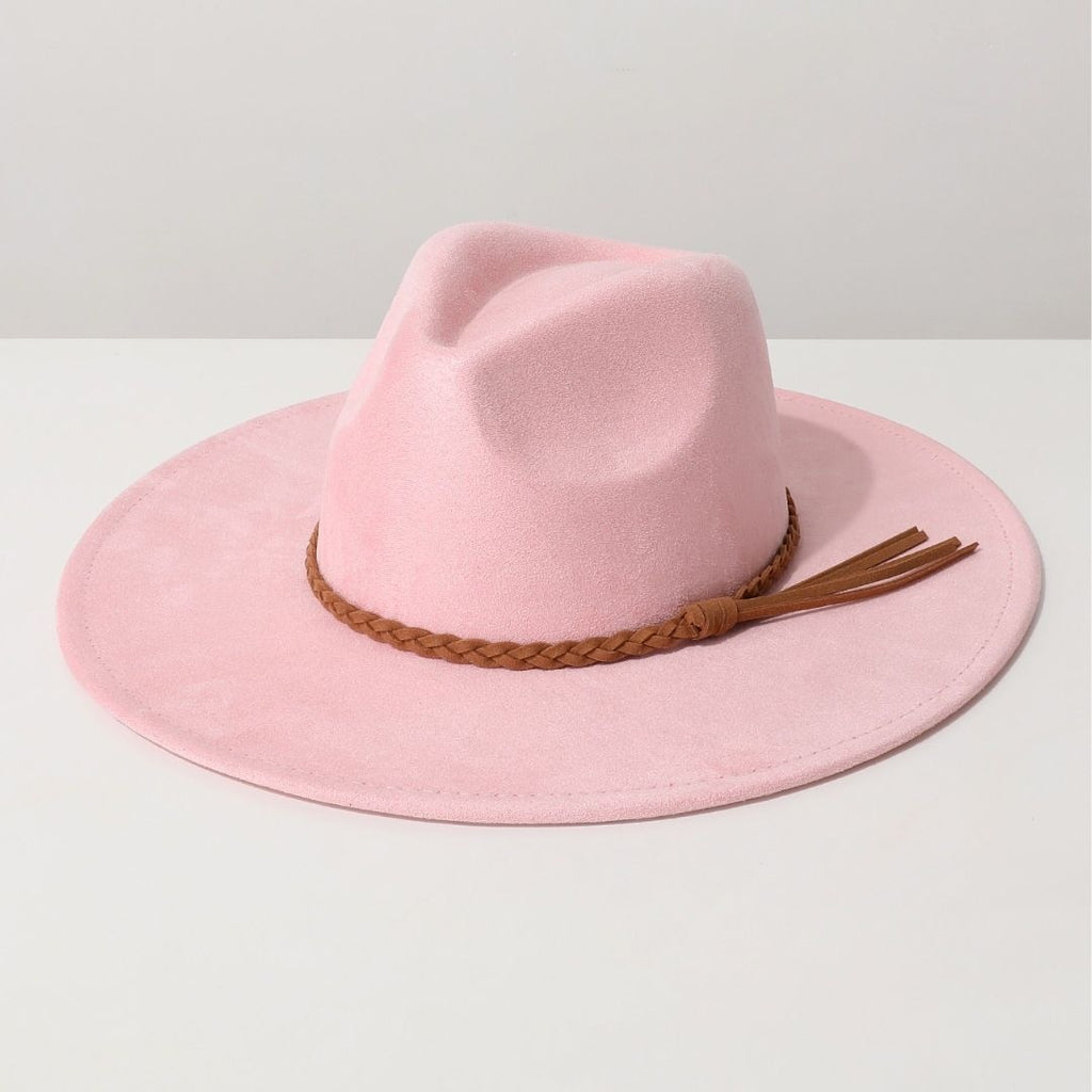 Suede Fedora Hats