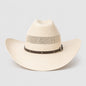 White Cattleman Straw Hat