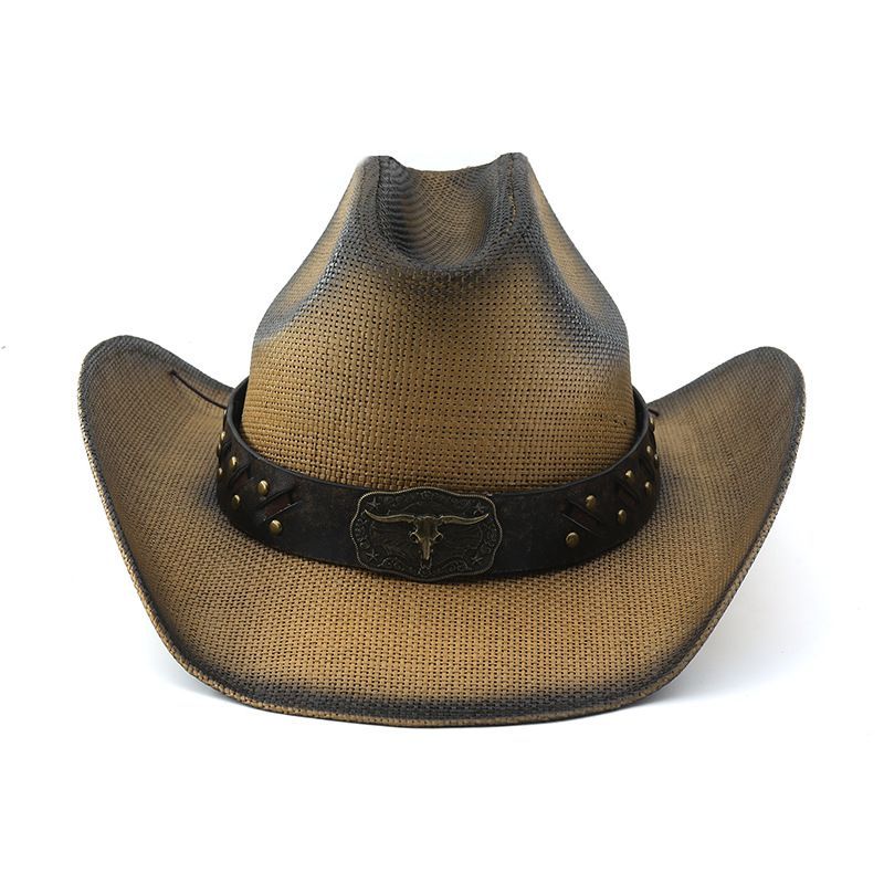 Summer Straw Cowboy Hat