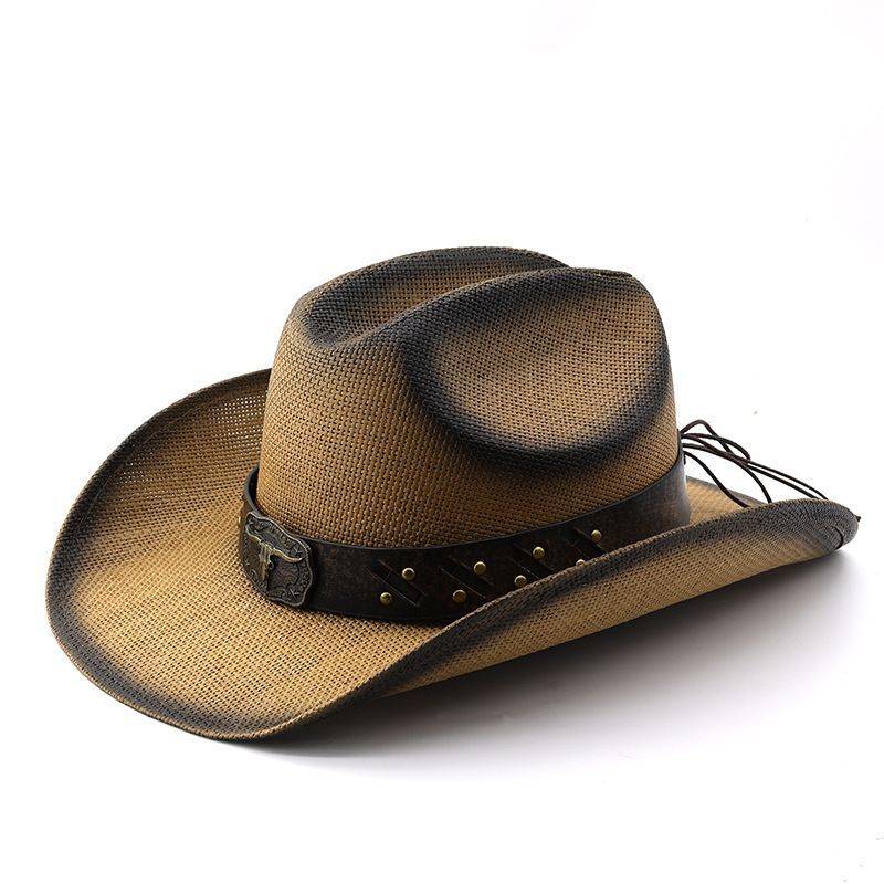 Summer Straw Cowboy Hat