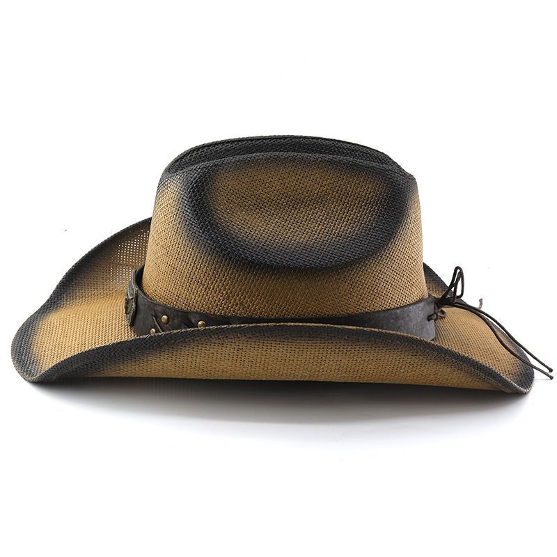 Summer Straw Cowboy Hat