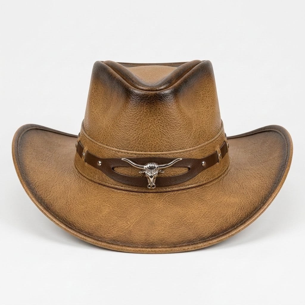Cattleman Leather Hat